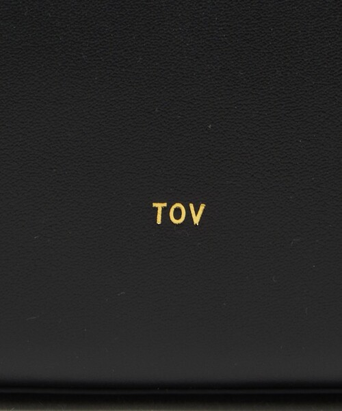 ODETTE E ODILE（オデットエオディール）の「＜TOV＞PETAL M（トートバッグ・レディース・ブラック/ワイン・FREE）」の12枚目の写真