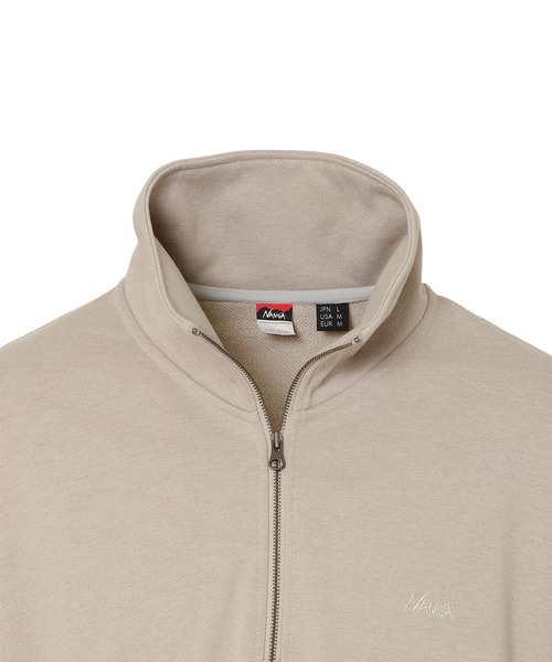 DRY MIX TERRY HALF ZIP SWEAT/ドライミックス テリー ハーフジップ