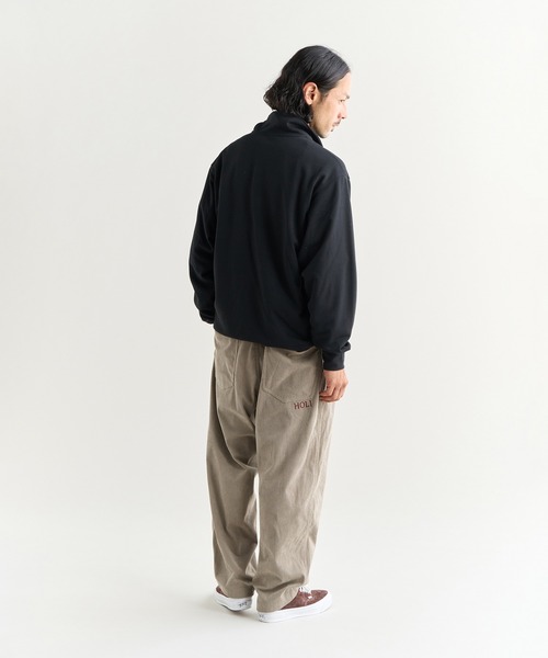 DRY MIX TERRY HALF ZIP SWEAT/ドライミックス テリー ハーフジップ