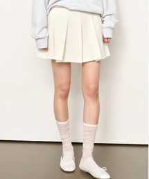 GENERAL IDEA/ジェネラルアイディア basic pleats mini skirt ミニスカート