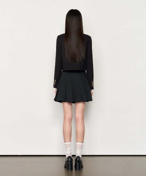 GENERAL IDEA（ジェネラルアイデア）の「GENERAL IDEA/ジェネラルアイディア basic pleats mini skirt ミニスカート（スカート・レディース・アイボリー/ブラック/チャコールグレー・S/M/L）」の19枚目の写真