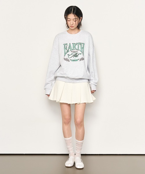 GENERAL IDEA（ジェネラルアイデア）の「GENERAL IDEA/ジェネラルアイディア basic pleats mini skirt ミニスカート（スカート・レディース・アイボリー/ブラック/チャコールグレー・S/M/L）」の6枚目の写真