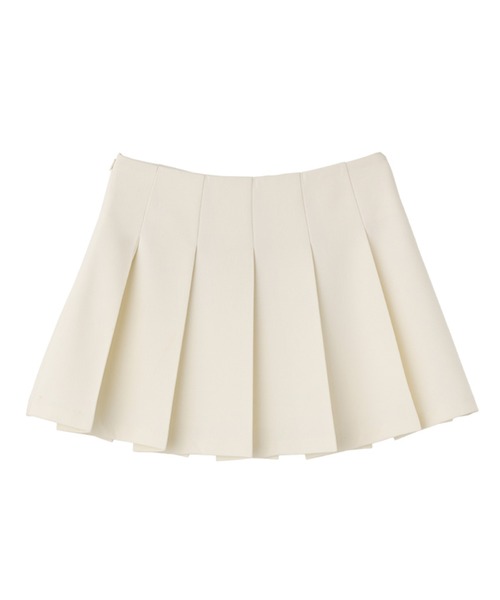 GENERAL IDEA（ジェネラルアイデア）の「GENERAL IDEA/ジェネラルアイディア basic pleats mini skirt ミニスカート（スカート・レディース・アイボリー/ブラック/チャコールグレー・S/M/L）」の5枚目の写真