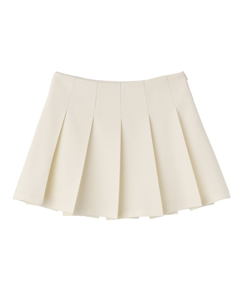 GENERAL IDEA/ジェネラルアイディア basic pleats mini skirt