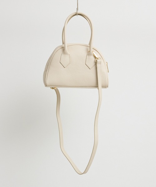 KATHARINE ROSS（キャサリンロス）の「【KATHARINE ROSS】【MILLELA FIRENZE】ショルダー付ミニボストン（ボストンバッグ・レディース・ブラック/ライトブルー/オフホワイト・MEDIUM）」の10枚目の写真