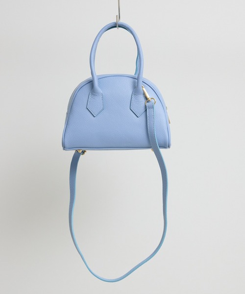 KATHARINE ROSS（キャサリンロス）の「【KATHARINE ROSS】【MILLELA FIRENZE】ショルダー付ミニボストン（ボストンバッグ・レディース・ブラック/ライトブルー/オフホワイト・MEDIUM）」の19枚目の写真