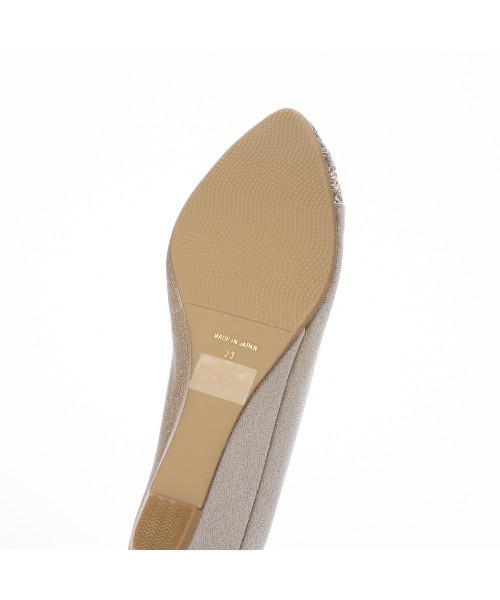 carino（カリーノ）の「ポインテッドトゥウエッジヒールパンプス（パンプス・レディース・ホワイトゴールド/クリアブラック/シルバー系その他4・23.5cm/23cm/24.5cm/24cm/22.5cm）」の13枚目の写真