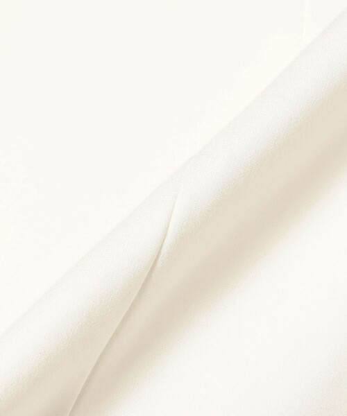 Demi-Luxe BEAMS（デミルクス ビームス）の「【1/9再値下げ】レーヨン ナイロン ポンチ Vネック プルオーバー［手洗い可］（Tシャツ/カットソー・レディース・ブラック/ホワイト・ONE SIZE）」の16枚目の写真