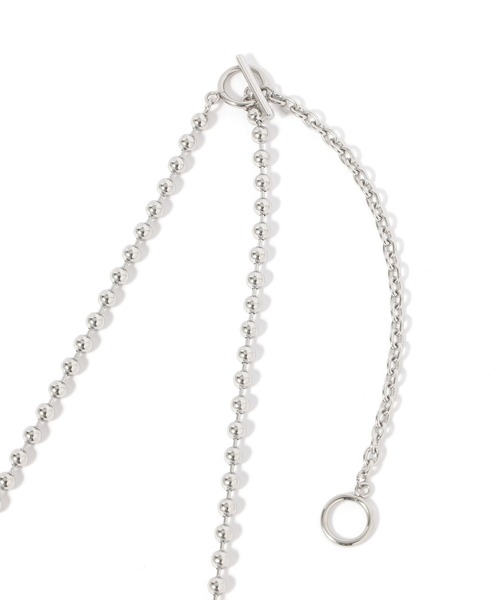 GLOBAL WORK(グローバルワーク)の「ステンレス2WAYロングネックレス/587216(ネックレス・レディース・ゴールド/シルバー・FREE)」の5枚目の写真