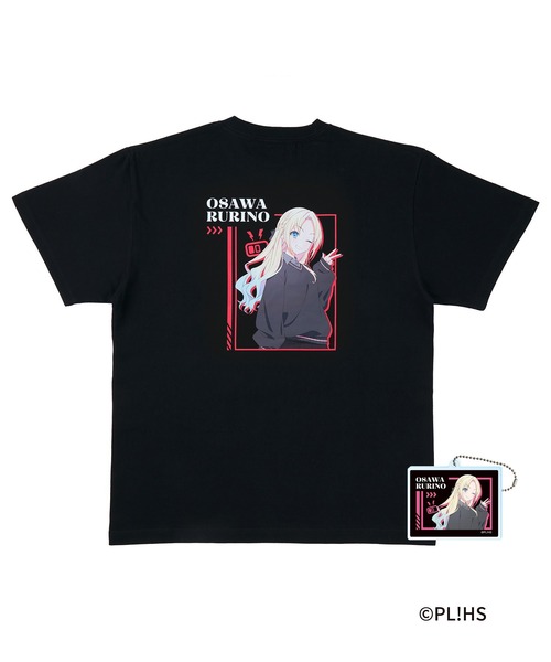 蓮ノ空　日野下花帆　アイコンTシャツ　アクスタ　キーホルダー他6点セット 蓮ノ空女学院スクールアイドルクラブ×ZOZOTOWN Tシャツ＋