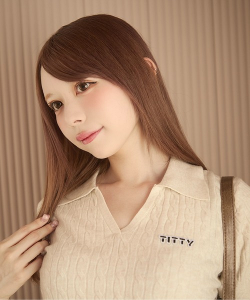 TTTMSW 半袖ニットポロ 半袖ニットポロ【ジグザグパターン】 (MOKN5304-01) | MORLES