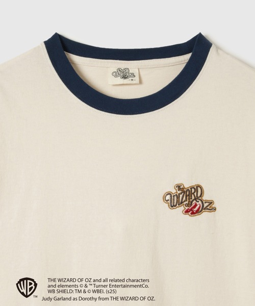 VICKY（ビッキー）の「OZリンガーバックプリントTシャツ≪洗濯機で洗える≫（Tシャツ/カットソー・レディース・ライトブルー/オフホワイト・M）」の20枚目の写真