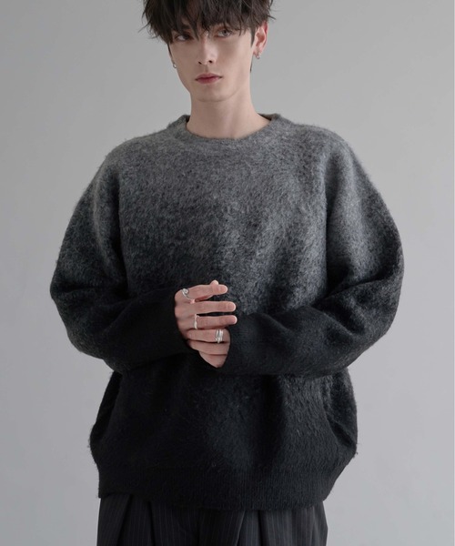 グラデーションルーズニット（ニット/セーター）｜epnok