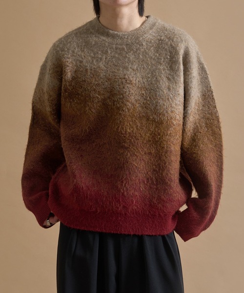 セール】グラデーションルーズニット（ニット/セーター）｜epnok