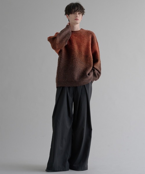 グラデーションルーズニット（ニット/セーター）｜epnok