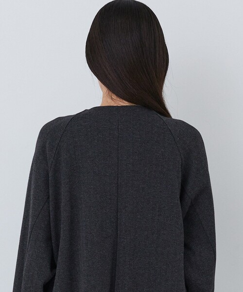 conges payes ADIEU TRISTESSE(コンジェ ペイエ アデュートリステス)の「デザインフロントジャケット(ノーカラージャケット・レディース・ベージュ系その他/ダークブラウン/ブラウン系その他・FREE)」の14枚目の写真