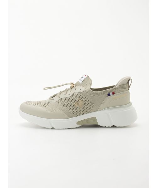 le coq sportif（ルコックスポルティフ）の「【le coq sportif】LCS ロワール（スニーカー・レディース・ライトベージュ・23.5/24/24.5/23/25）」の3枚目の写真