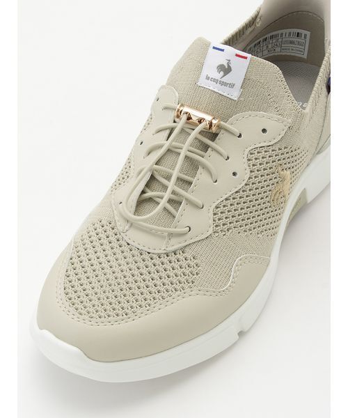 le coq sportif（ルコックスポルティフ）の「【le coq sportif】LCS ロワール（スニーカー・レディース・ライトベージュ・23.5/24/24.5/23/25）」の5枚目の写真