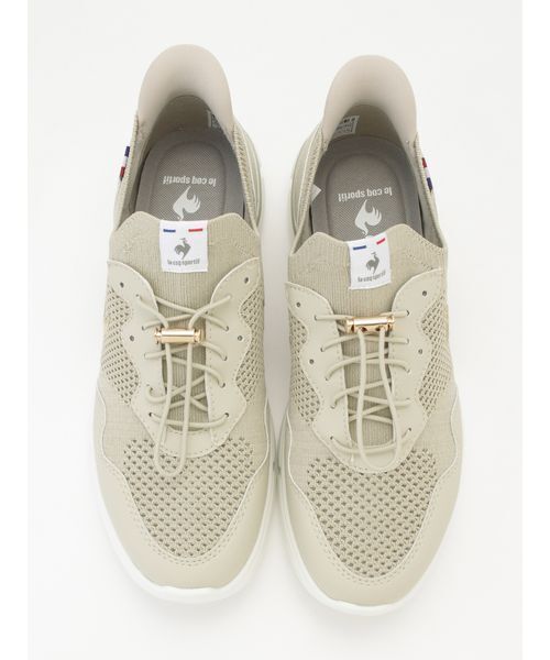 le coq sportif（ルコックスポルティフ）の「【le coq sportif】LCS ロワール（スニーカー・レディース・ライトベージュ・23.5/24/24.5/23/25）」の6枚目の写真