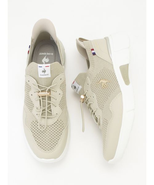le coq sportif（ルコックスポルティフ）の「【le coq sportif】LCS ロワール（スニーカー・レディース・ライトベージュ・23.5/24/24.5/23/25）」の7枚目の写真