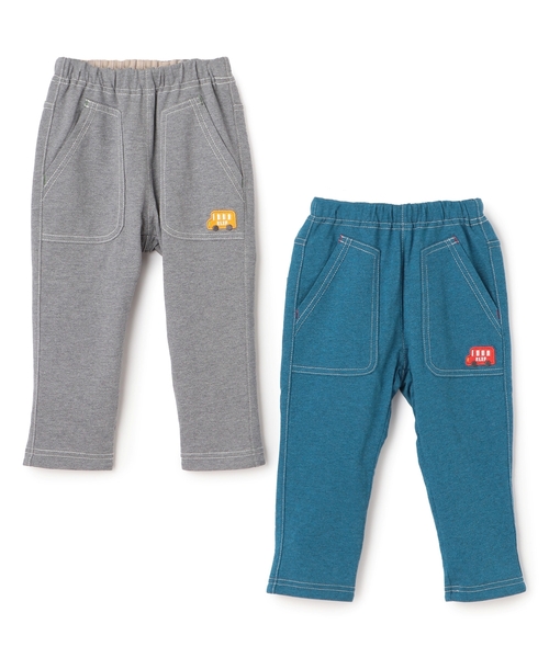 kladskap（クレードスコープ）の「乗り物ロング丈リバーシブルパンツ（その他パンツ・キッズ・チャコール/ブルー・100cm/90cm/80ｃｍ/110cm/120cm）」の15枚目の写真