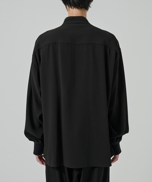 UJOH(ウジョー)の「【UJOH HOMME/ウジョー】W Front Shirt(シャツ/ブラウス・メンズ・ブラック/ブラウン・4/5)」の7枚目の写真