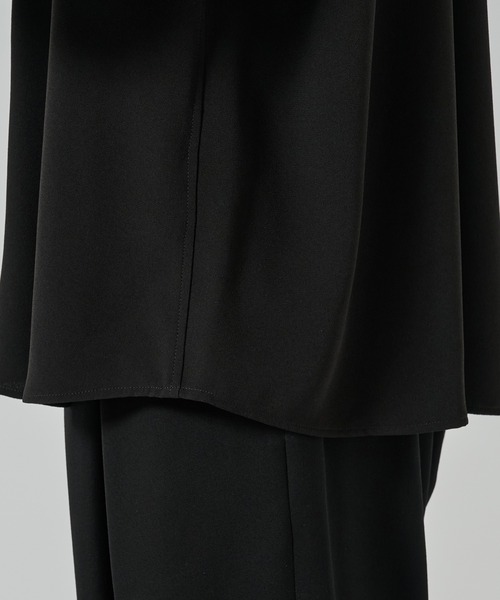 UJOH(ウジョー)の「【UJOH HOMME/ウジョー】W Front Shirt(シャツ/ブラウス・メンズ・ブラック/ブラウン・4/5)」の10枚目の写真