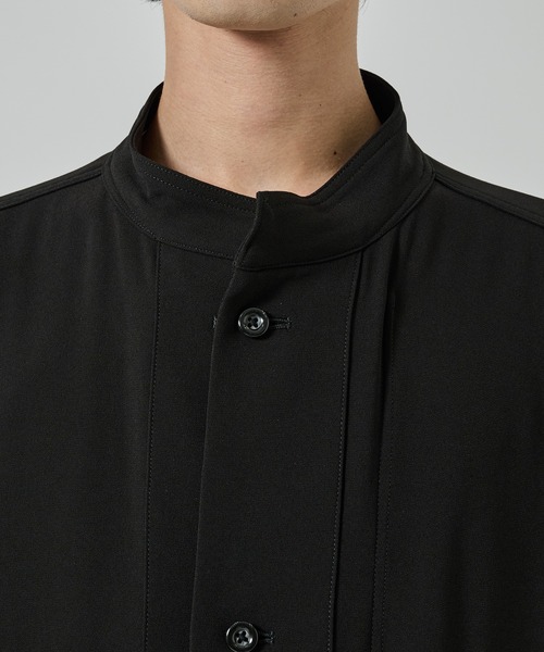 UJOH(ウジョー)の「【UJOH HOMME/ウジョー】W Front Shirt(シャツ/ブラウス・メンズ・ブラック/ブラウン・4/5)」の13枚目の写真