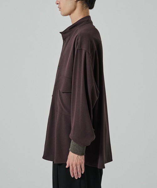 UJOH(ウジョー)の「【UJOH HOMME/ウジョー】W Front Shirt(シャツ/ブラウス・メンズ・ブラック/ブラウン・4/5)」の16枚目の写真