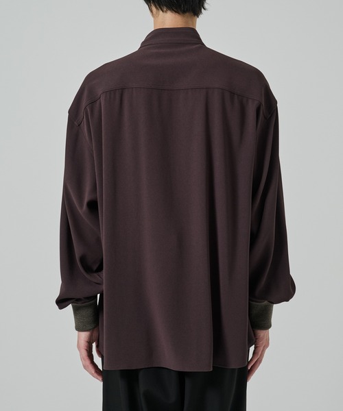 UJOH(ウジョー)の「【UJOH HOMME/ウジョー】W Front Shirt(シャツ/ブラウス・メンズ・ブラック/ブラウン・4/5)」の17枚目の写真