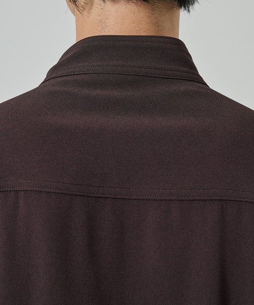 UJOH(ウジョー)の「【UJOH HOMME/ウジョー】W Front Shirt(シャツ/ブラウス・メンズ・ブラック/ブラウン・4/5)」の18枚目の写真