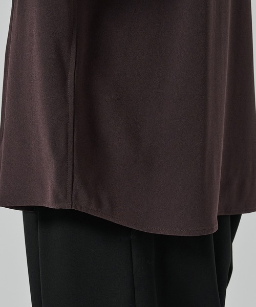 UJOH(ウジョー)の「【UJOH HOMME/ウジョー】W Front Shirt(シャツ/ブラウス・メンズ・ブラック/ブラウン・4/5)」の20枚目の写真