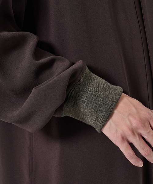 UJOH(ウジョー)の「【UJOH HOMME/ウジョー】W Front Shirt(シャツ/ブラウス・メンズ・ブラック/ブラウン・4/5)」の21枚目の写真