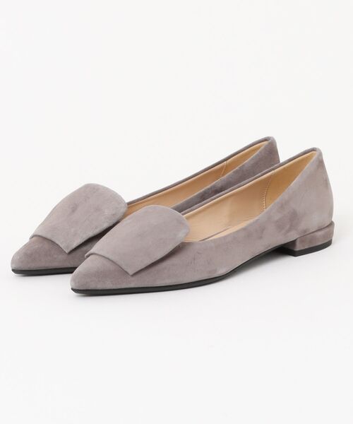 FABIO RUSCONI（ファビオルスコーニ）の「【FABIO RUSCONI】ローヒールポインテッドトウパンプス(F51537)（パンプス・レディース・グレー系その他/ブラック系その他2/ブラック系その他・35/38/37/36）」の4枚目の写真