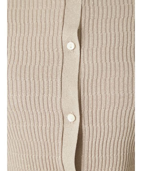 FRAY I.D(フレイアイディー)の「ランダムリブクロップドカーディガン(カーディガン/ボレロ・レディース・ブラック/ベージュ/ブルー・F)」の15枚目の写真