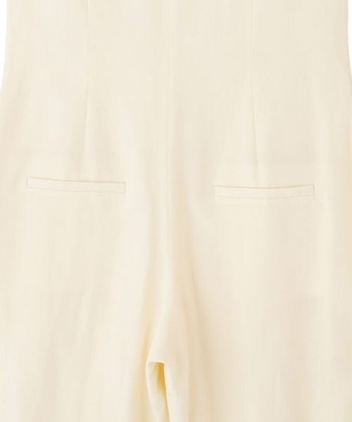 ETRE TOKYO(エトレトウキョウ)の「SANTEスリーブレスカーヴィーオールインワン(つなぎ/オールインワン・レディース・ブラック/オフホワイト・M/S)」の20枚目の写真