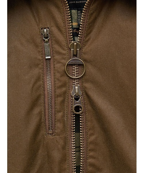 Barbour（バブアー）の「【TRANSPORT / トランスポート】フード ジャケット（テーラードジャケット・レディース・グレー/ベージュ・10/8）」の18枚目の写真