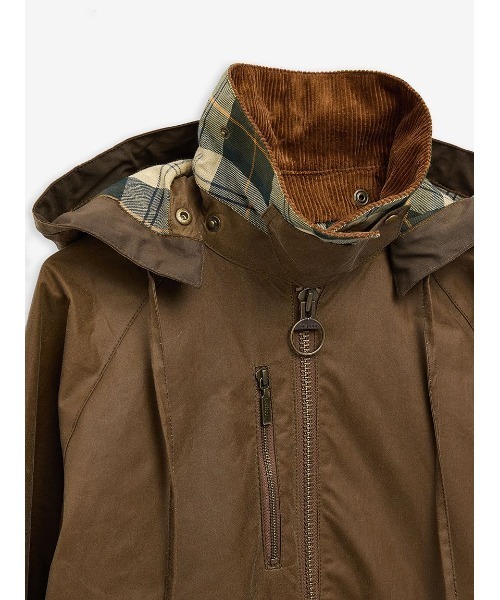 Barbour（バブアー）の「【TRANSPORT / トランスポート】フード ジャケット（テーラードジャケット・レディース・グレー/ベージュ・10/8）」の19枚目の写真