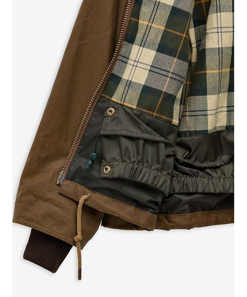 Barbour（バブアー）の「【TRANSPORT / トランスポート】フード ジャケット（テーラードジャケット・レディース・グレー/ベージュ・10/8）」の22枚目の写真