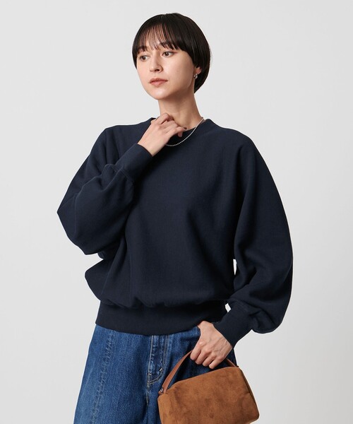 FILL THE BILL（フィルザビル）の「【別注】＜FILL THE BILL＞ スウェット プルオーバー（スウェット・レディース・オフホワイト/ネイビー・FREE）」の9枚目の写真