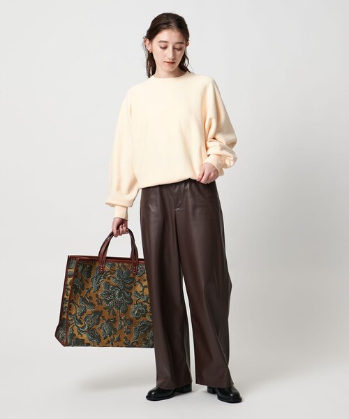 FILL THE BILL（フィルザビル）の「【別注】＜FILL THE BILL＞ スウェット プルオーバー（スウェット・レディース・オフホワイト/ネイビー・FREE）」の17枚目の写真