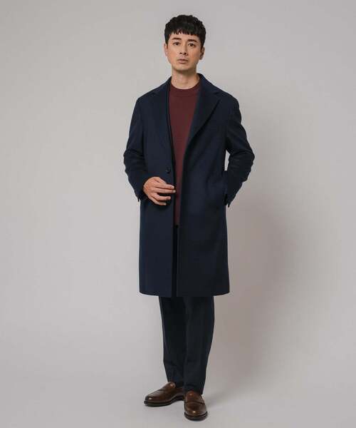 新品未使用　EDIFICE ウールコート Edifice エディフィス ウールコート