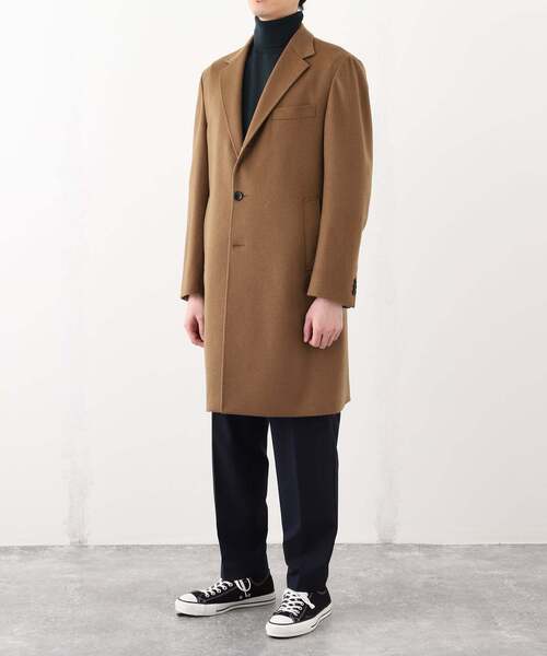 EDIFICE カシミヤブレンド チェスターコート EDIFICE カシミヤブレンド チェスターコート