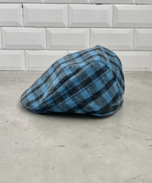 SOLLON.（ソルロン）の「起毛チェックハンチング帽（ハンチング/ベレー帽・レディース・ベージュ/ブラック/ブルー・FREE）」の18枚目の写真