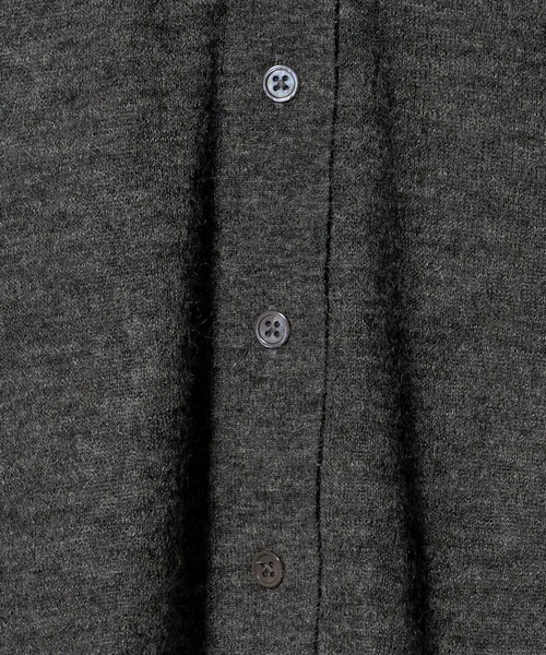 BEAUTY&YOUTH UNITED ARROWS（ビューティーアンドユースユナイテッドアローズ）の「モヘヤブレンドシャギー シアーカーディガン（カーディガン/ボレロ・レディース・ダークグレー/ダークブラウン/オフホワイト・FREE）」の20枚目の写真