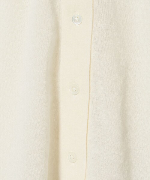 BEAUTY&YOUTH UNITED ARROWS（ビューティーアンドユースユナイテッドアローズ）の「モヘヤブレンドシャギー シアーカーディガン（カーディガン/ボレロ・レディース・ダークグレー/ダークブラウン/オフホワイト・FREE）」の19枚目の写真