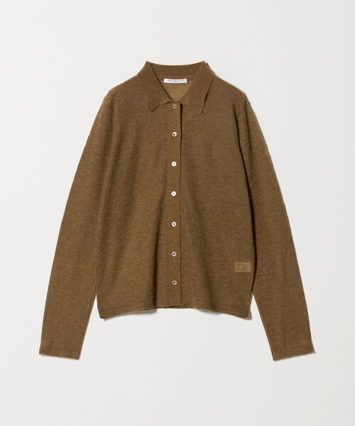 BEAUTY&YOUTH UNITED ARROWS（ビューティーアンドユースユナイテッドアローズ）の「モヘヤブレンドシャギー シアーカーディガン（カーディガン/ボレロ・レディース・ダークグレー/ダークブラウン/オフホワイト・FREE）」の16枚目の写真