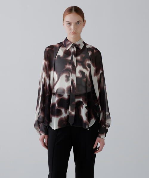 ADORE アドーア ブラウス、サックスブルー38 新品タグ付き✨️23AW