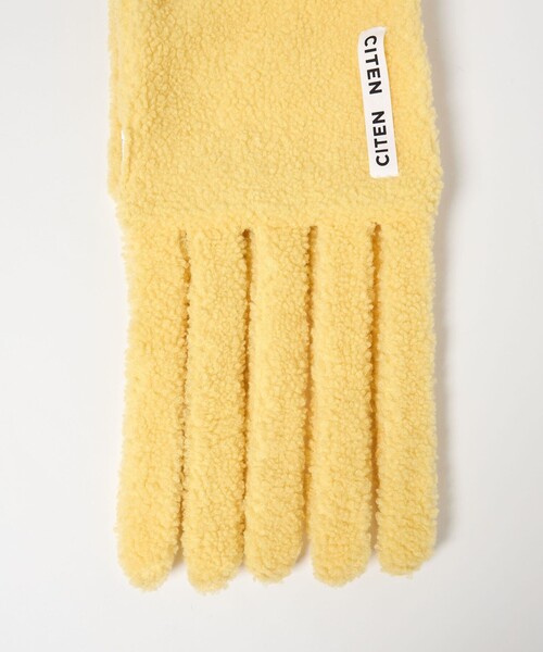 CITEN（シテン）の「＜CITEN＞ボアイカマフラー（マフラー・レディース・オフホワイト/クリーム/ロイヤルブルー・FREE）」の5枚目の写真