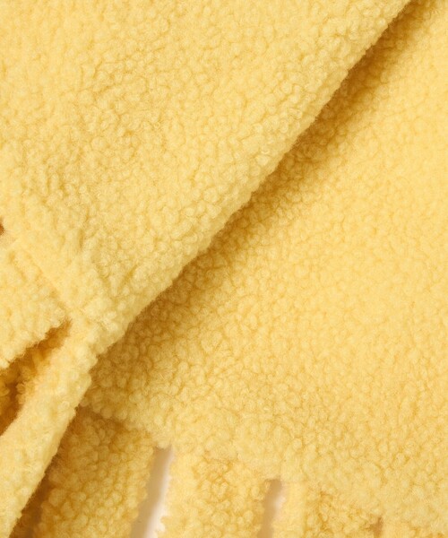 CITEN（シテン）の「＜CITEN＞ボアイカマフラー（マフラー・レディース・オフホワイト/クリーム/ロイヤルブルー・FREE）」の6枚目の写真